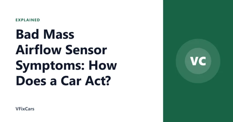 Bad Mass Airflow Sensor Symptoms: How Does a Car Act?
