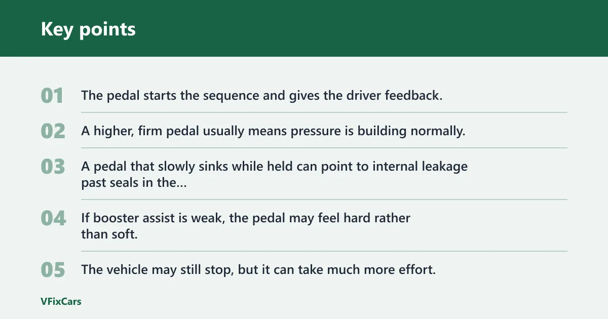 Key points: What parts are in a brake system?