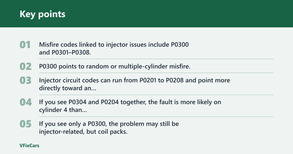 Key points: What codes and data tell you