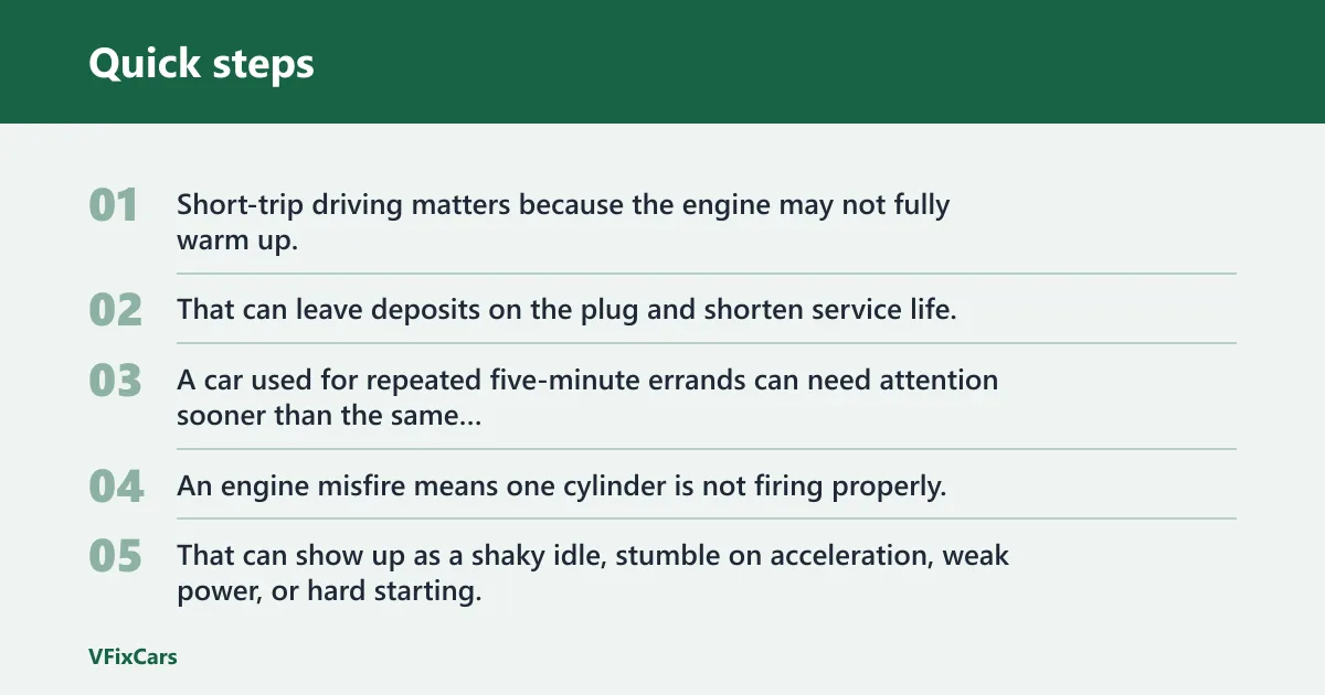 Quick steps: When should you replace spark plugs early?