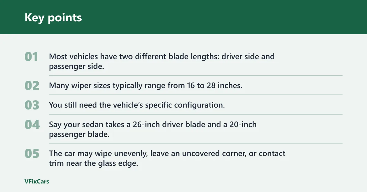 Key points: Why does wiper size matter?