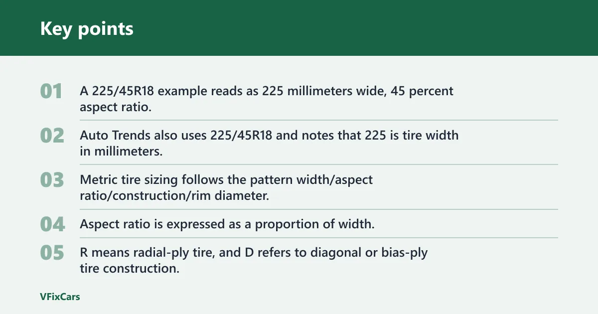 Key points: How do you decode the size numbers?