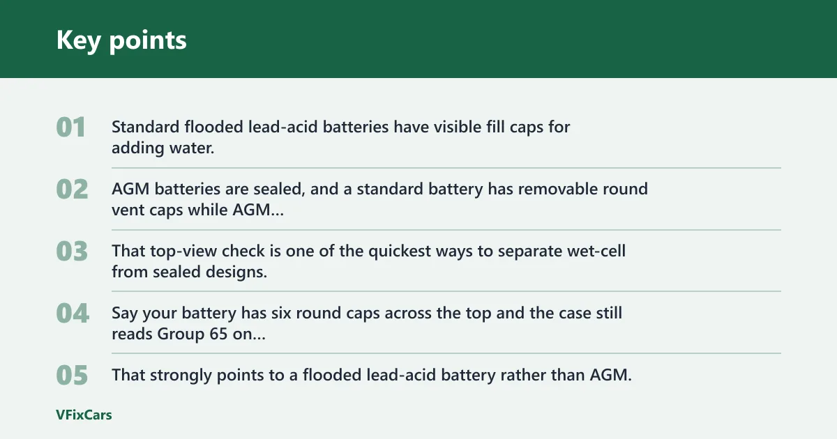 Key points: What should you do if the battery label is missing?