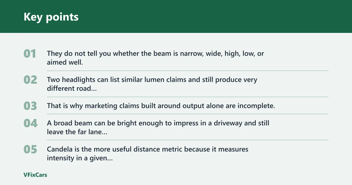 Key points: Why brightness can mislead
