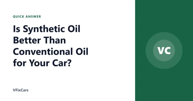 Is Synthetic Oil Better Than Conventional Oil for Your Car?