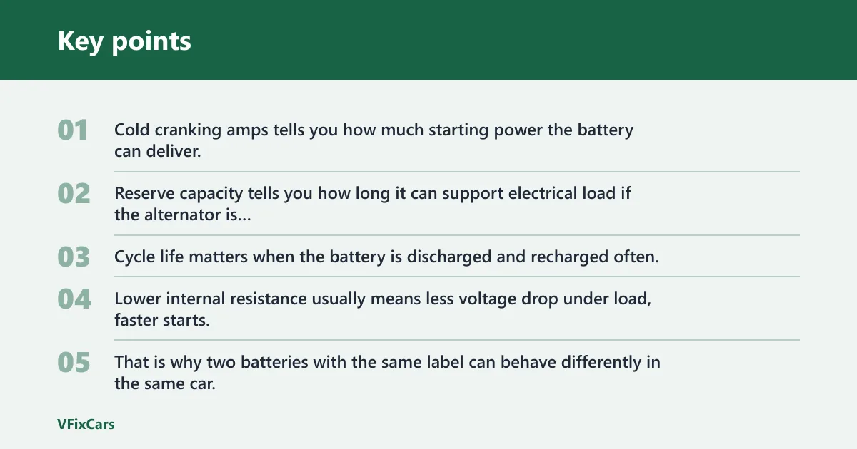 Key points: What actually makes one battery better?