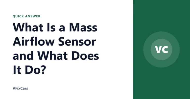 What Is a Mass Airflow Sensor and What Does It Do?
