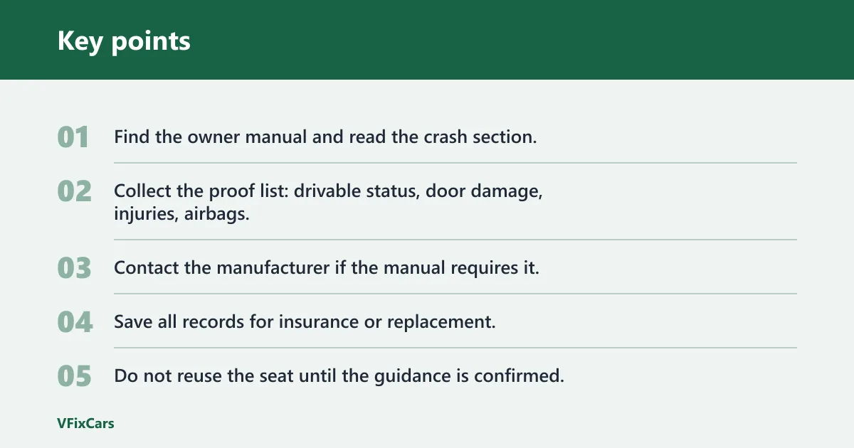 Key points: What should you do next?