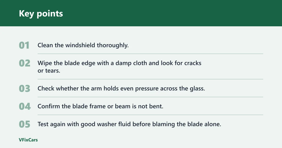 Key points: What failure signs actually mean